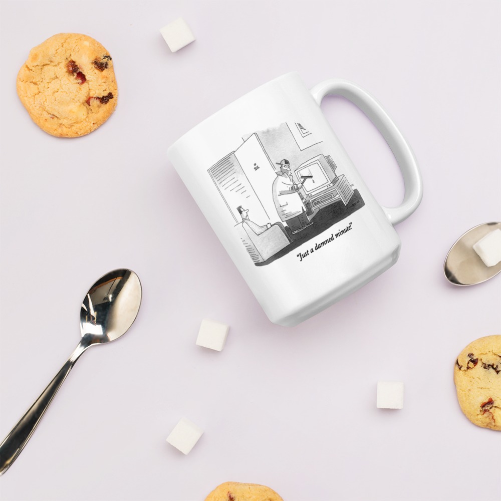 White Glossy Mug
