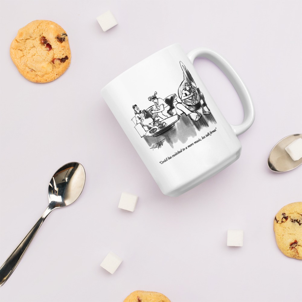 White Glossy Mug