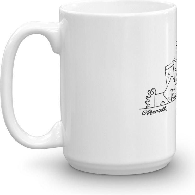 White Glossy Mug