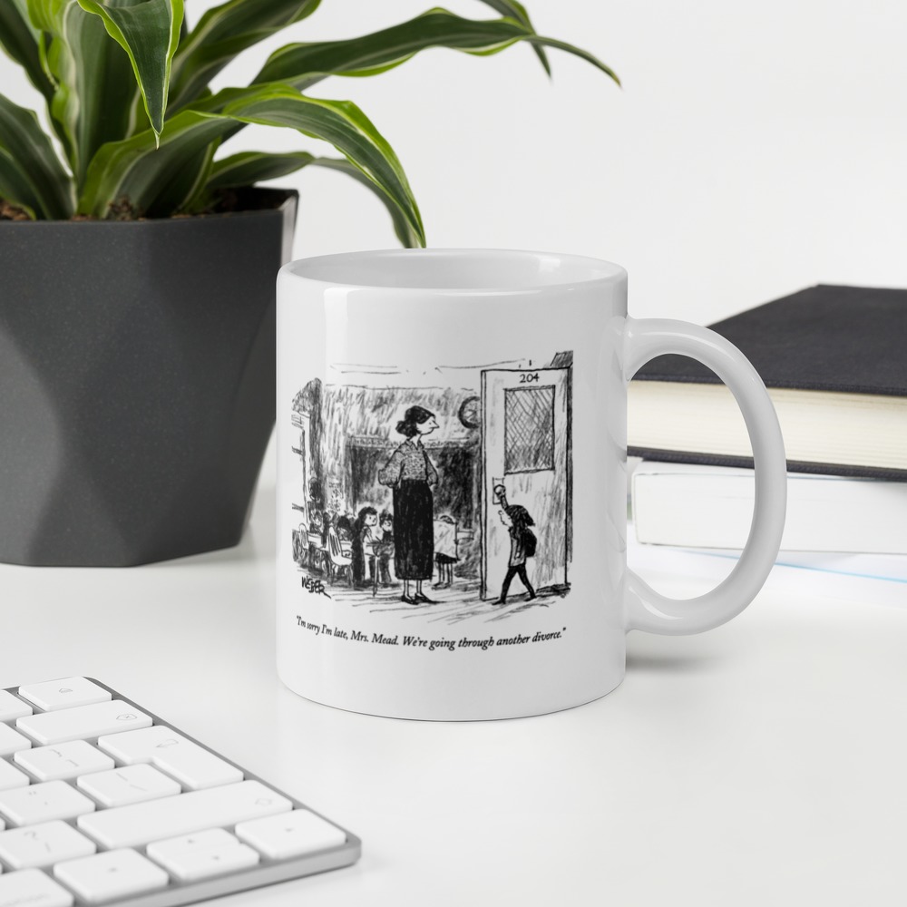 White Glossy Mug
