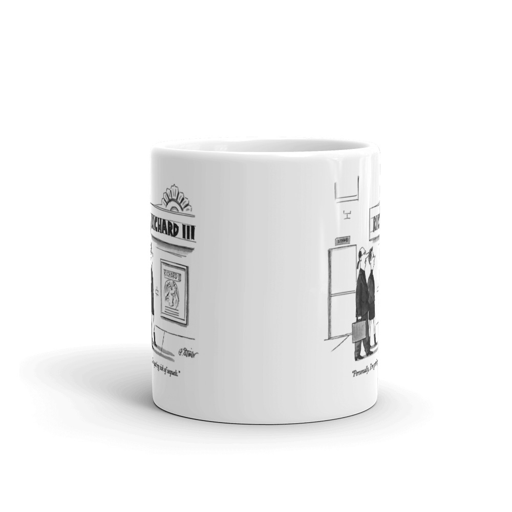 White Glossy Mug