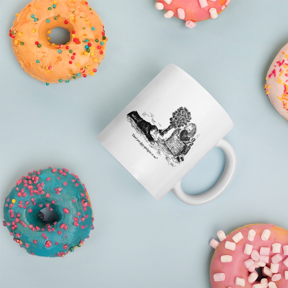 White Glossy Mug