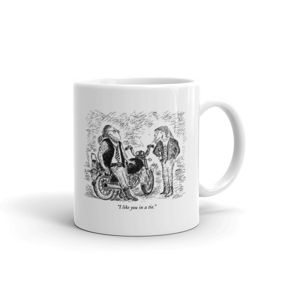 White Glossy Mug