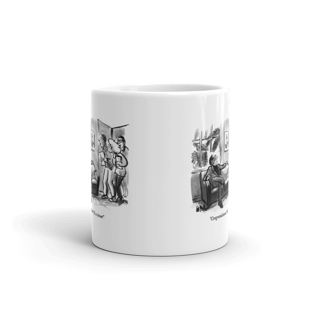 White Glossy Mug