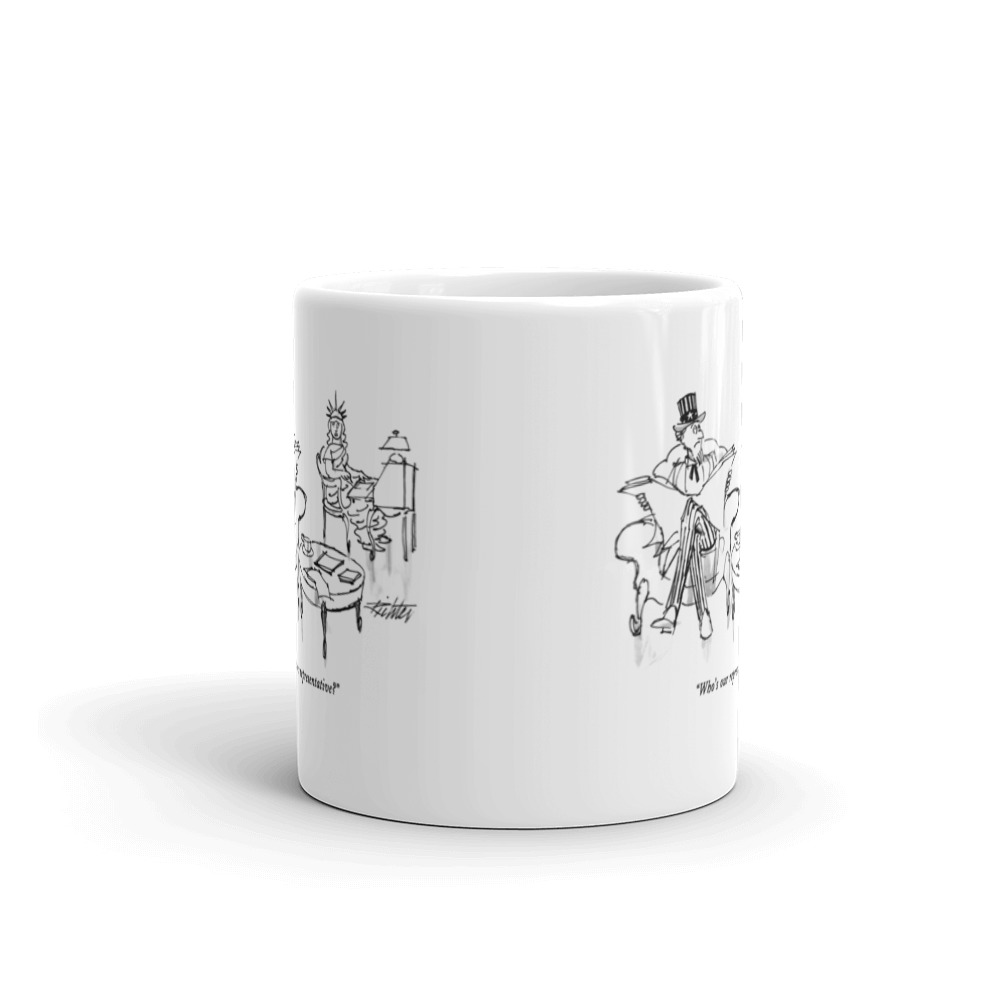 White Glossy Mug