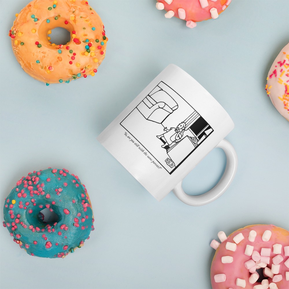 White Glossy Mug
