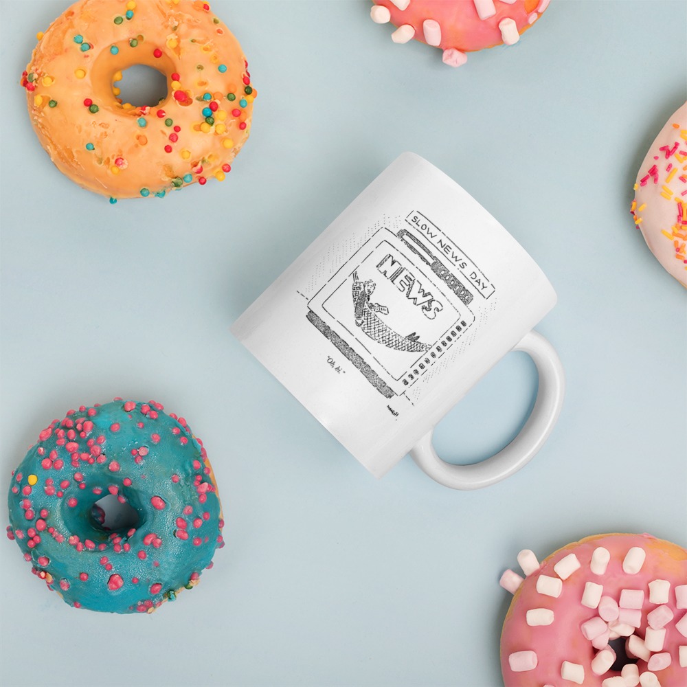 White Glossy Mug