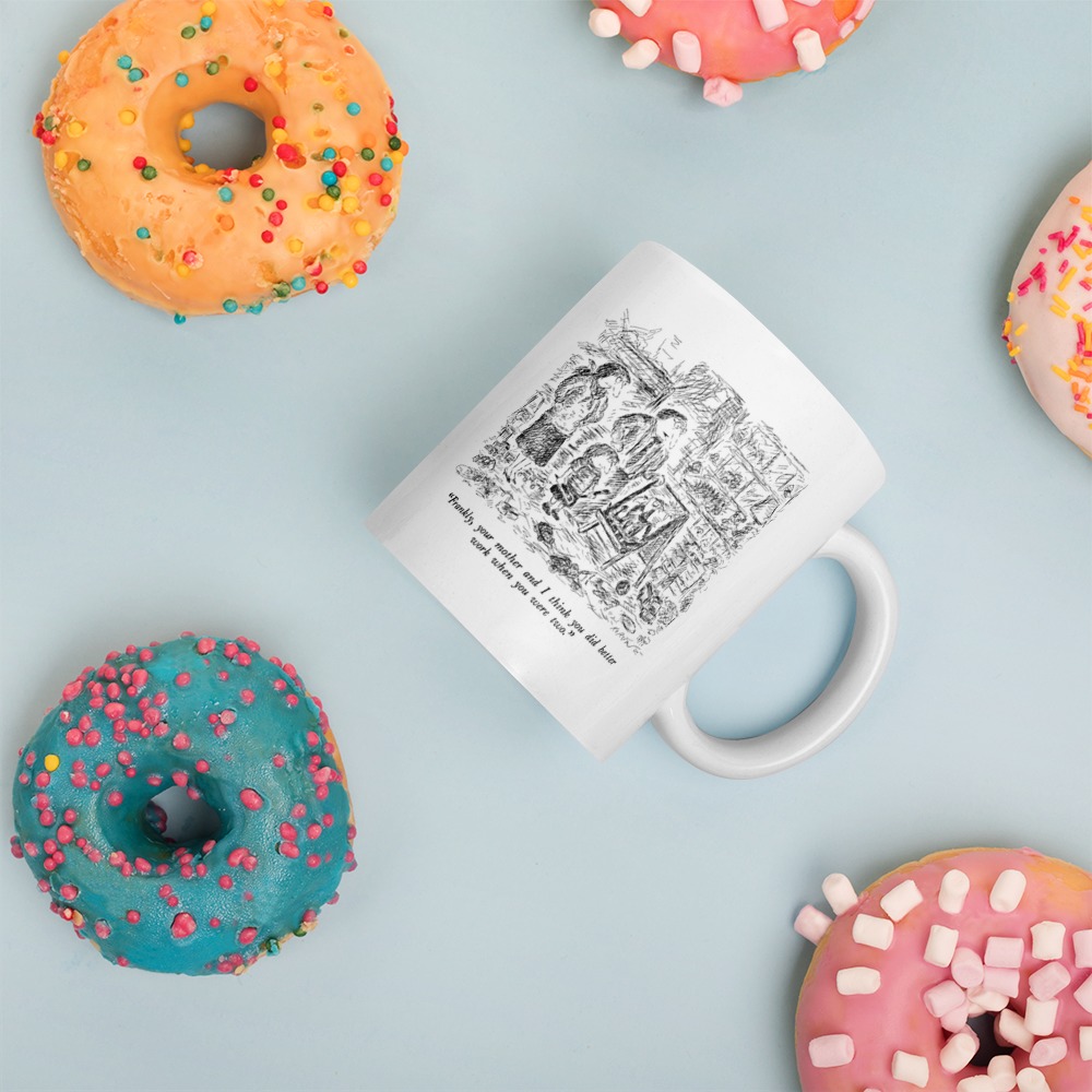 White Glossy Mug