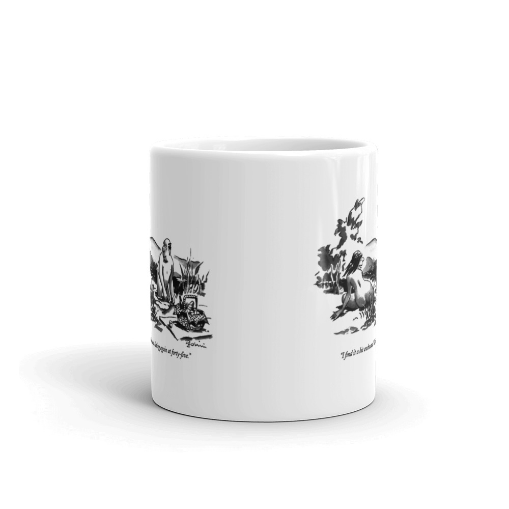 White Glossy Mug