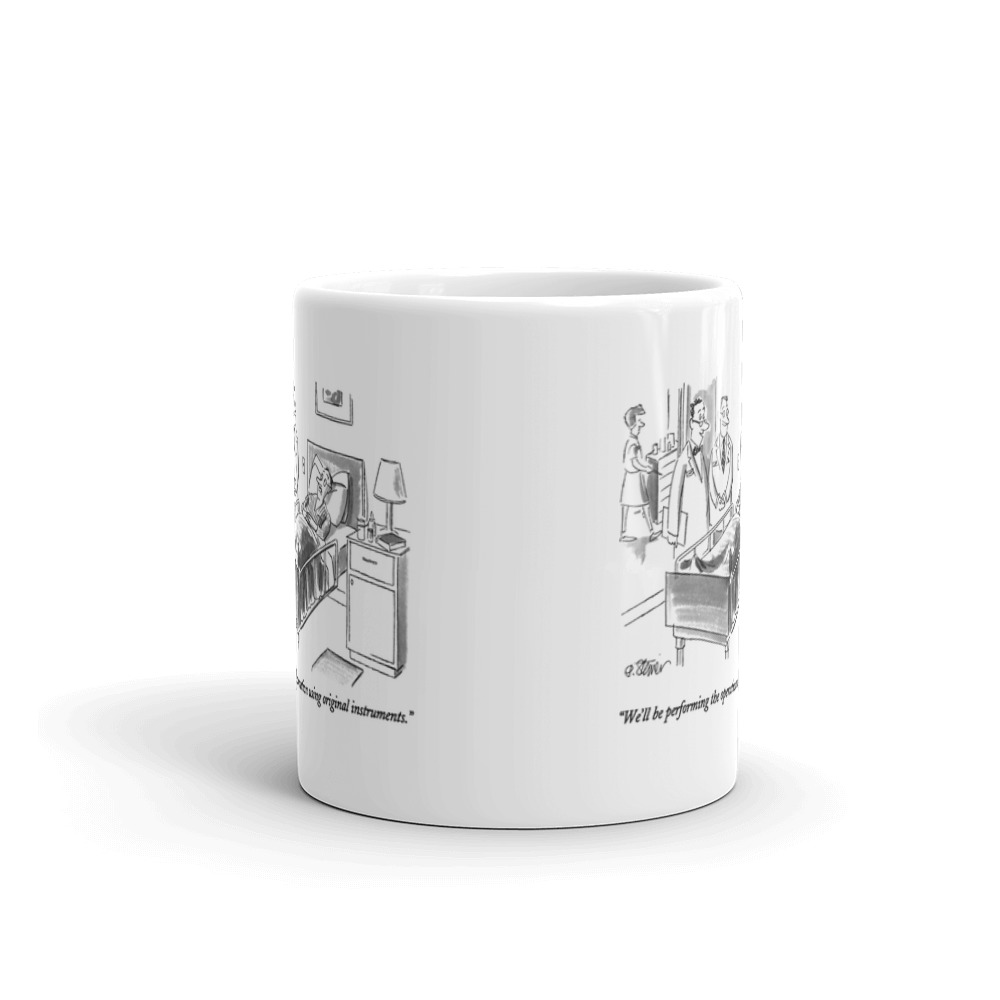 White Glossy Mug