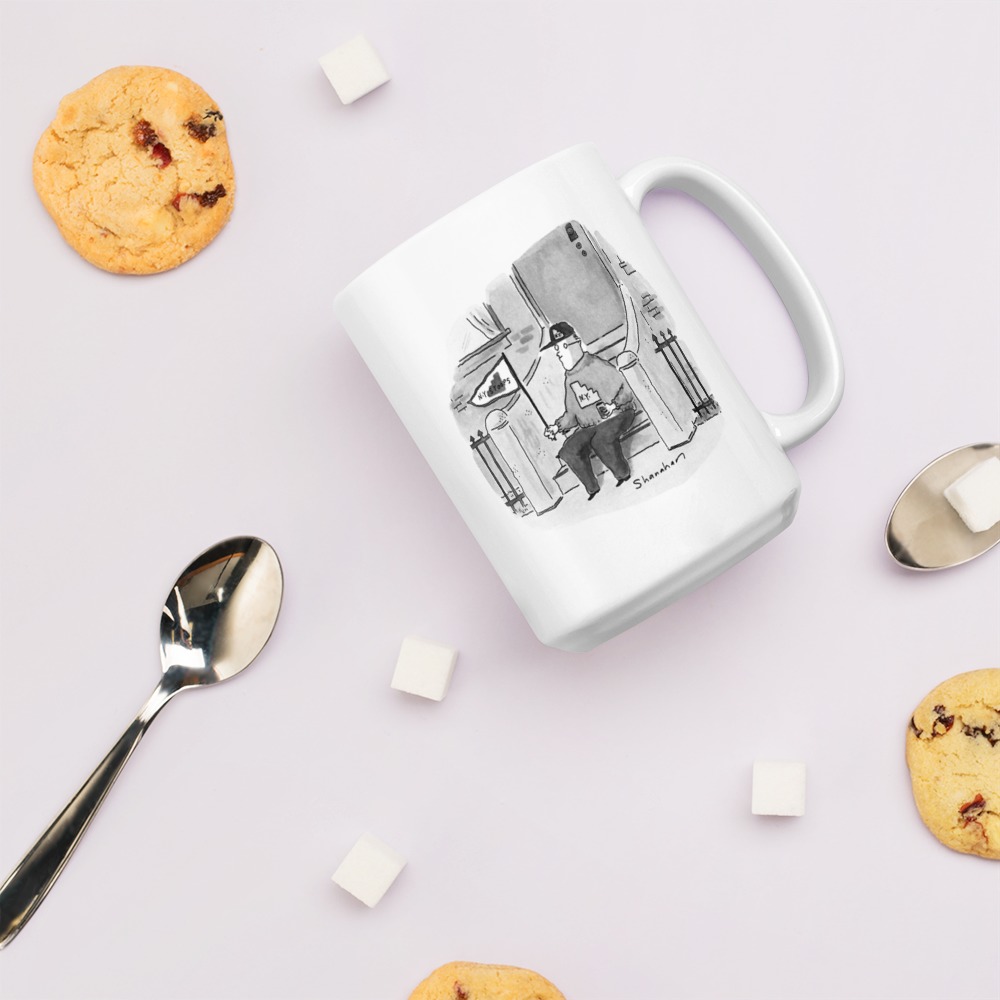White Glossy Mug
