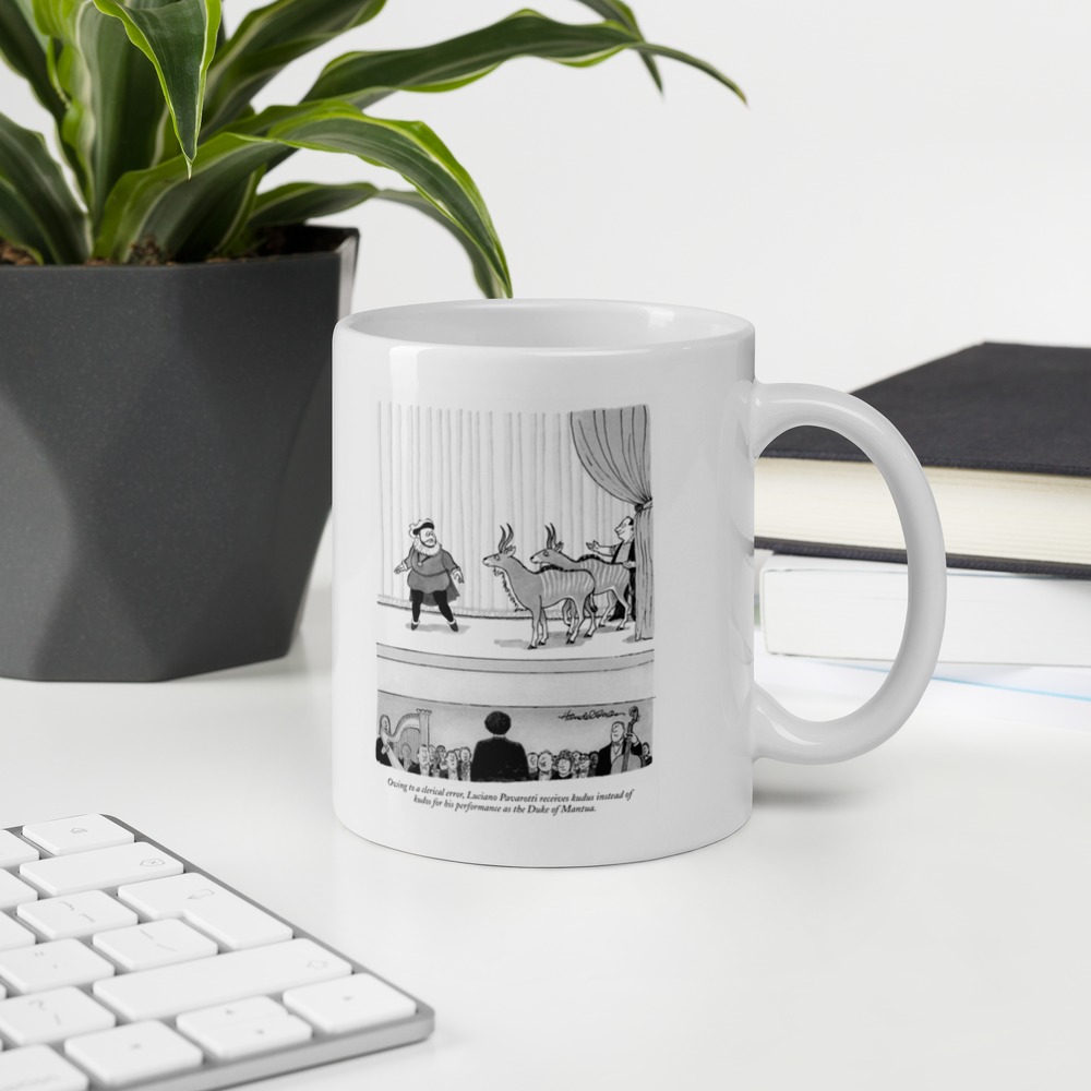 White Glossy Mug