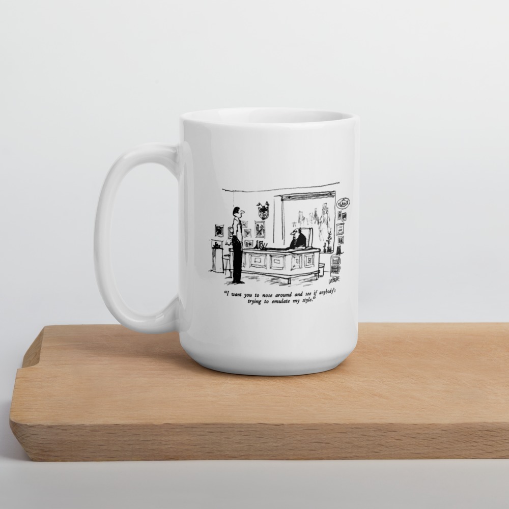 White Glossy Mug