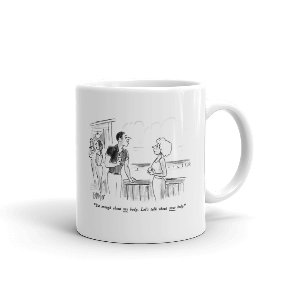 White Glossy Mug