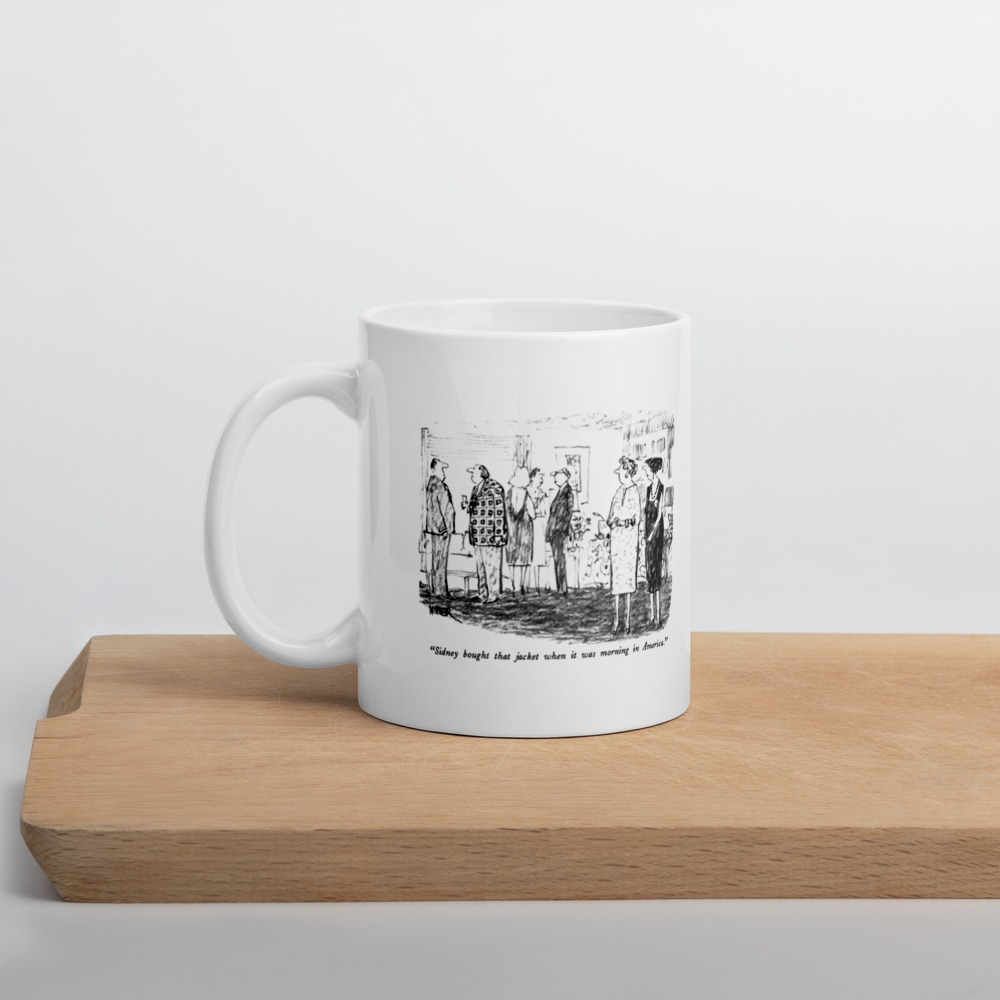 White Glossy Mug