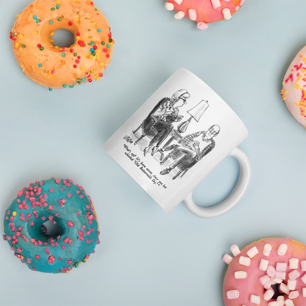 White Glossy Mug
