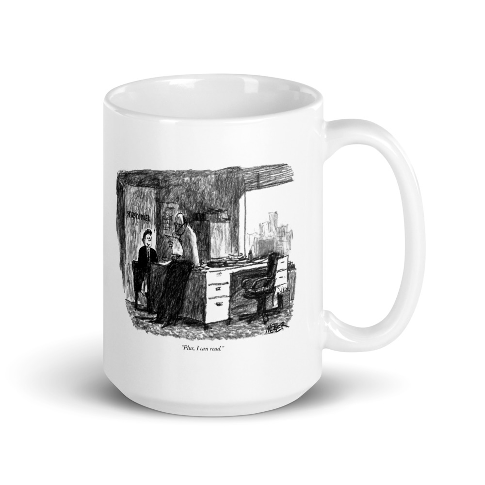 White Glossy Mug