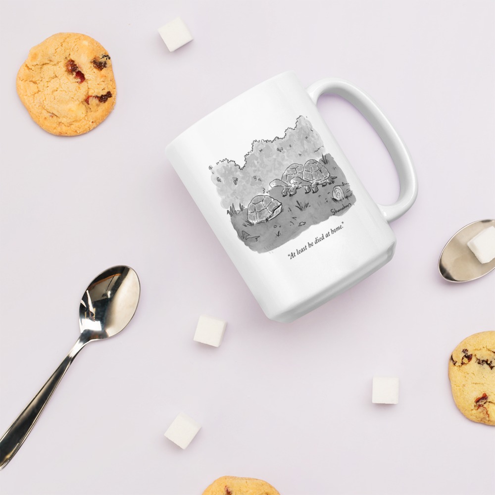 White Glossy Mug
