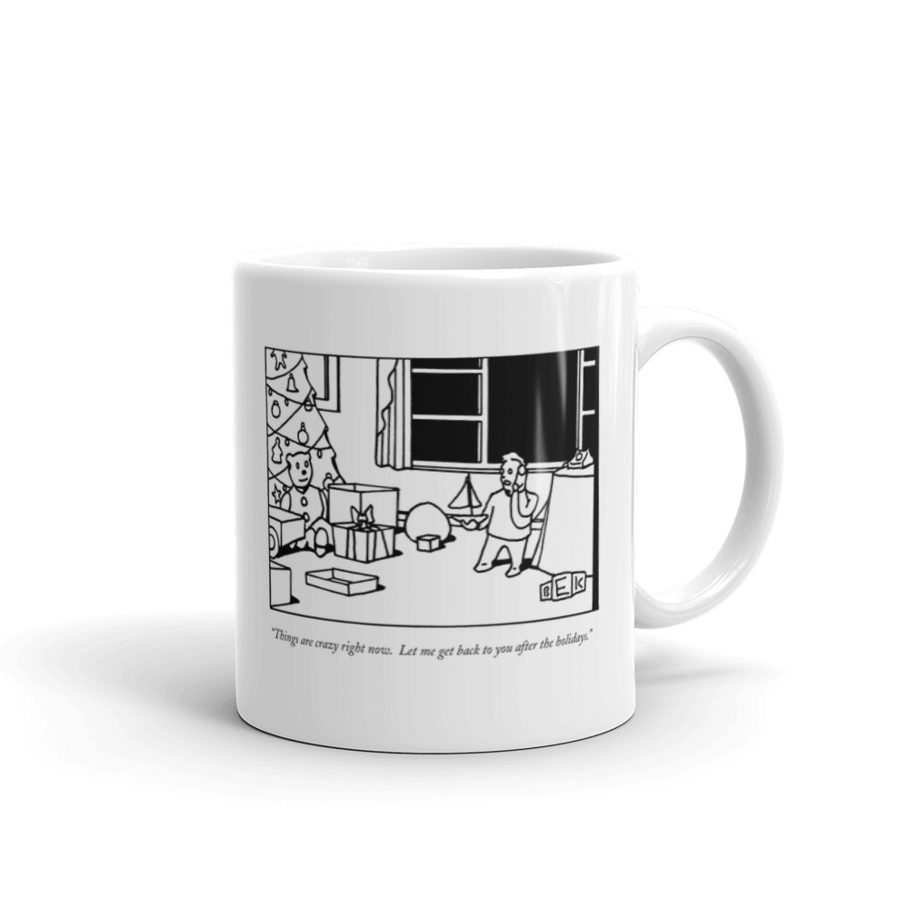 White Glossy Mug