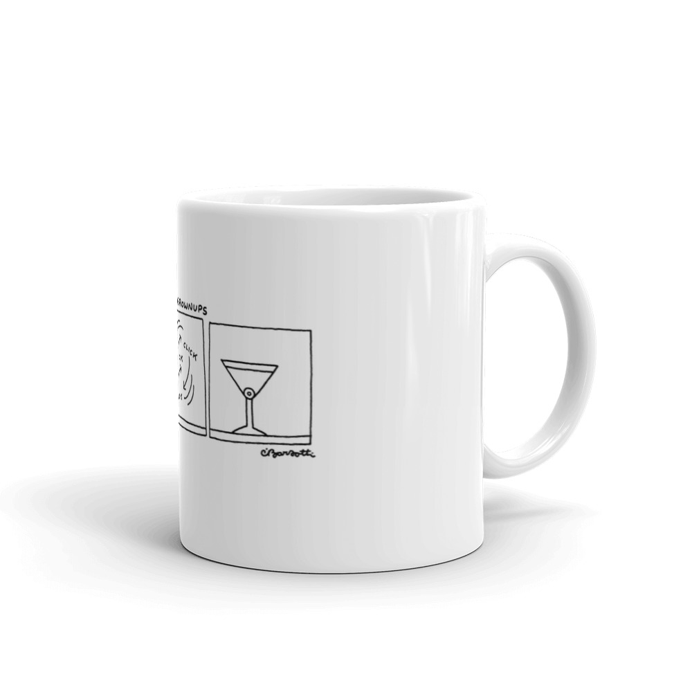 White Glossy Mug