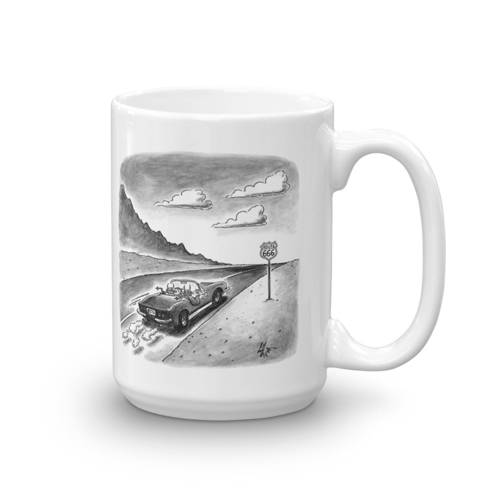 White Glossy Mug
