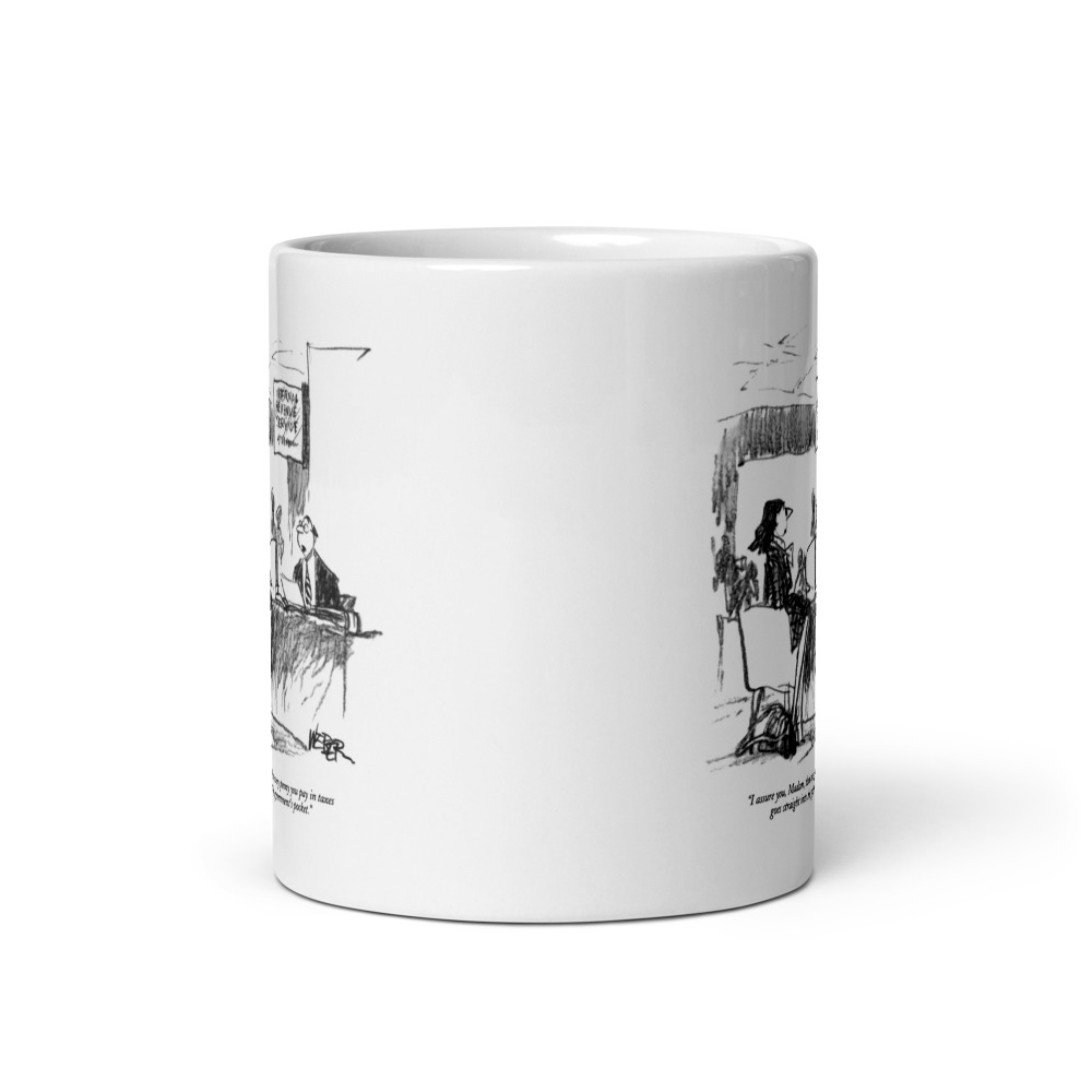 White Glossy Mug