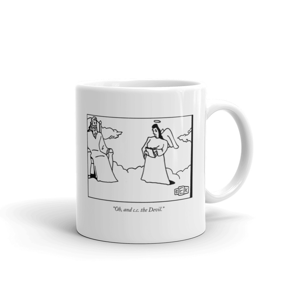 White Glossy Mug