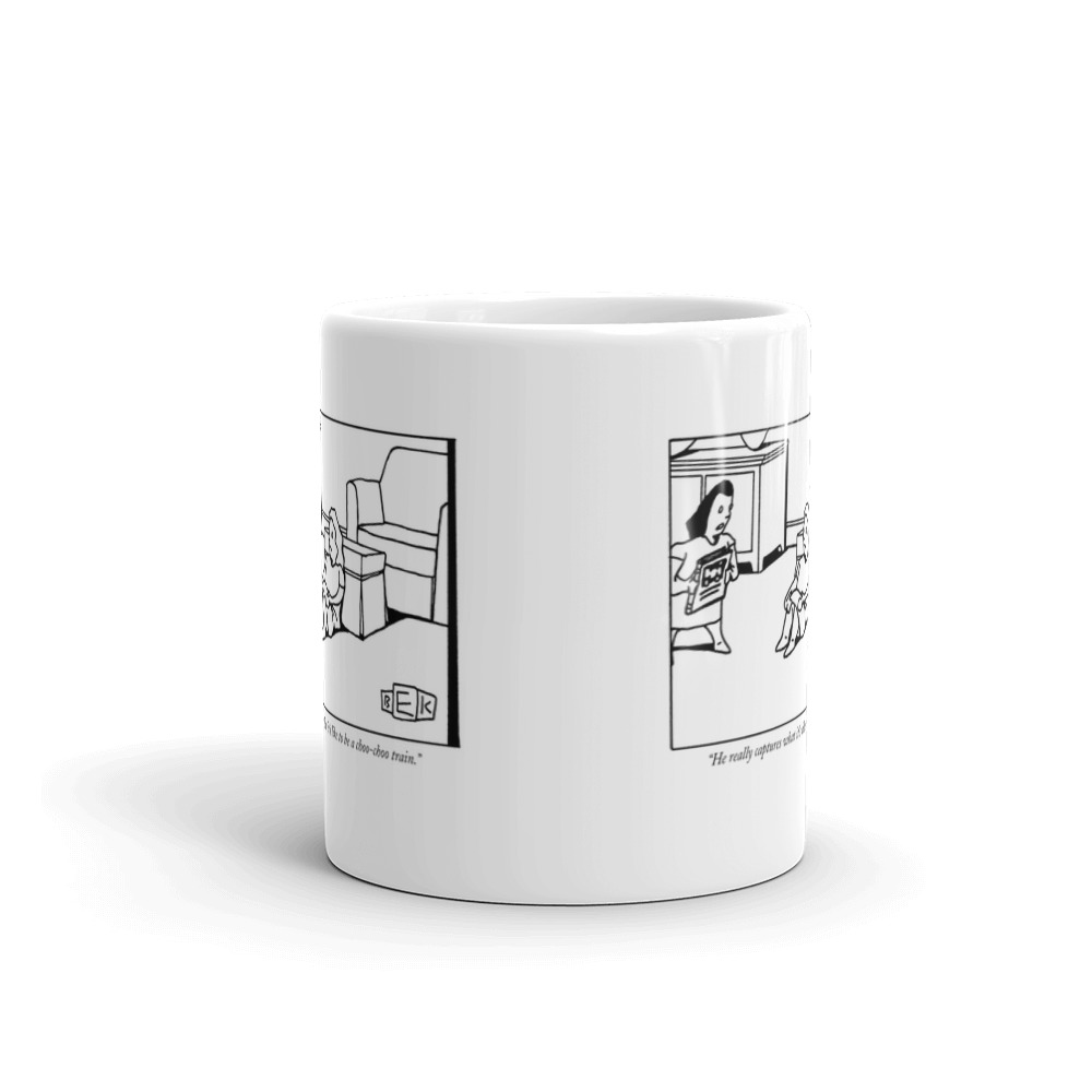 White Glossy Mug
