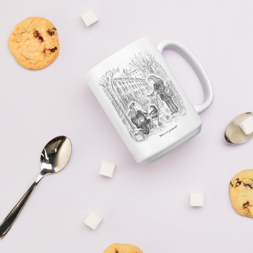 White Glossy Mug
