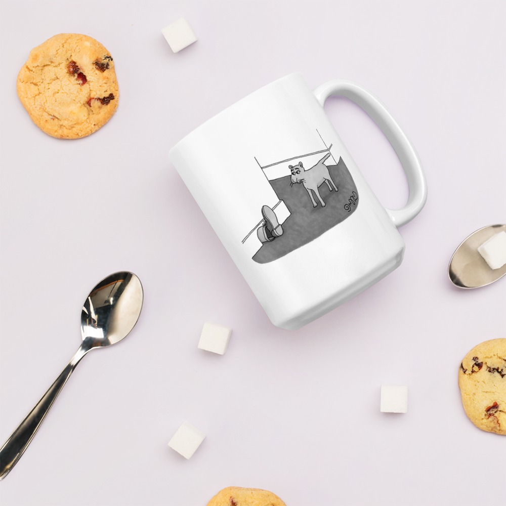 White Glossy Mug