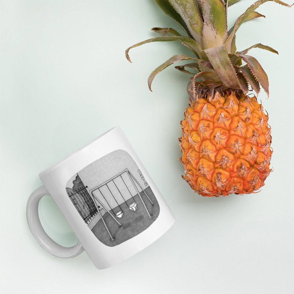 White Glossy Mug