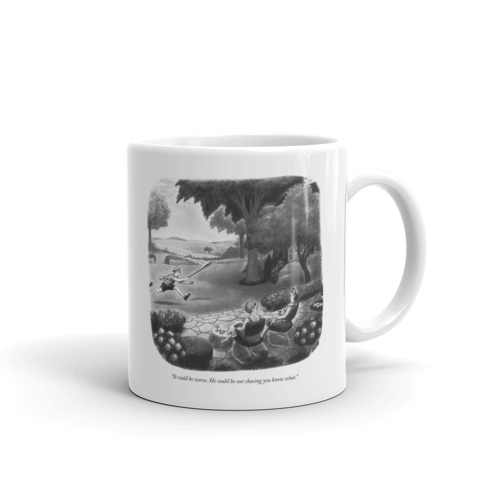 White Glossy Mug