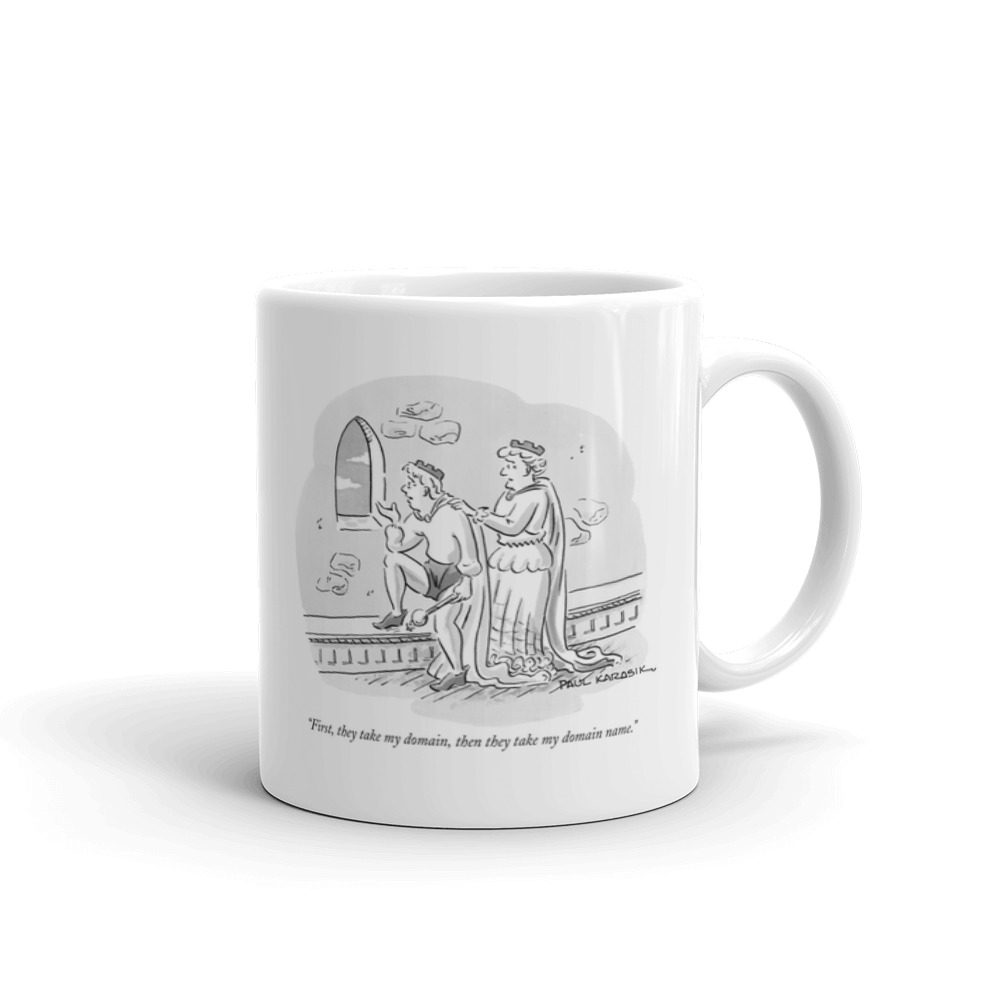 White Glossy Mug