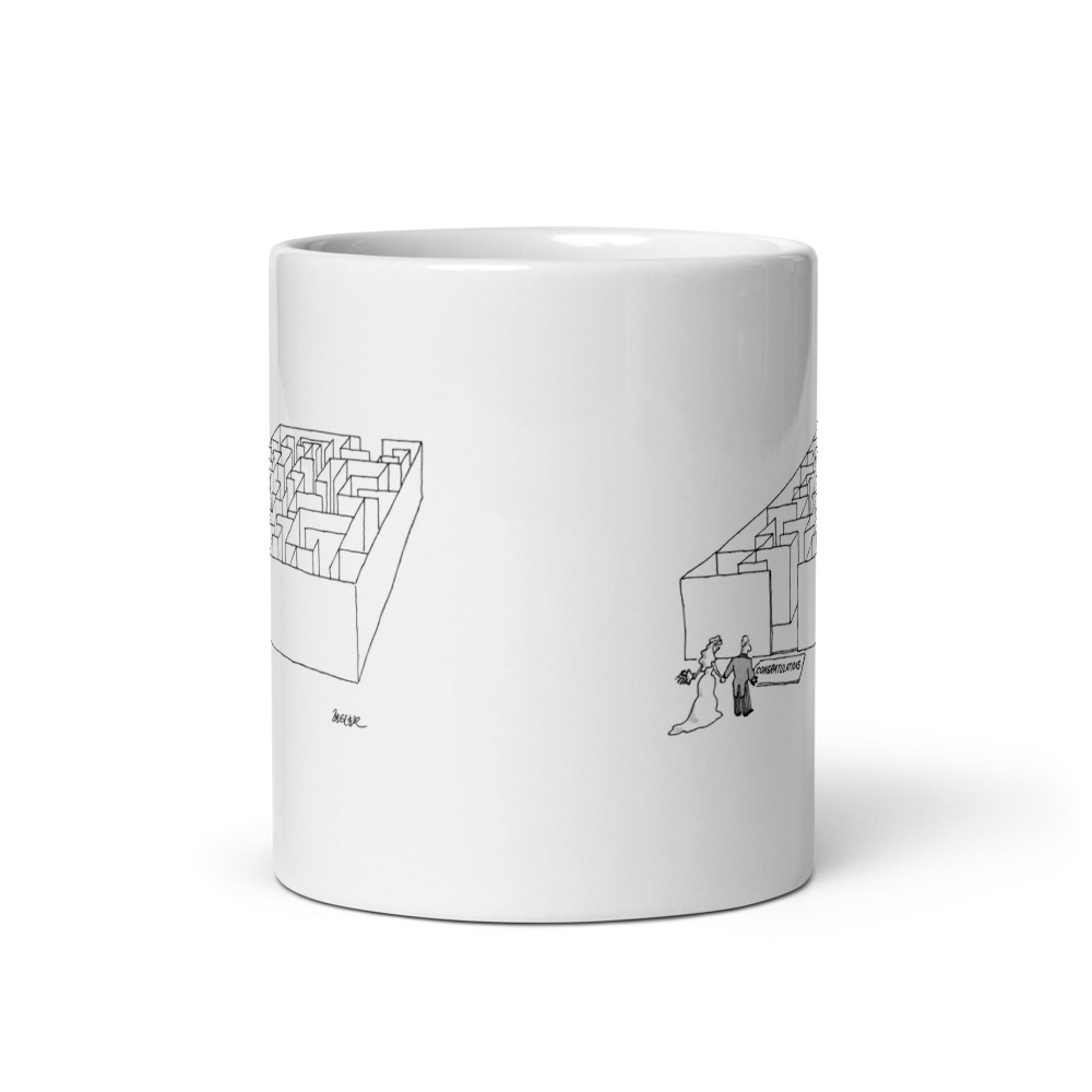 White Glossy Mug