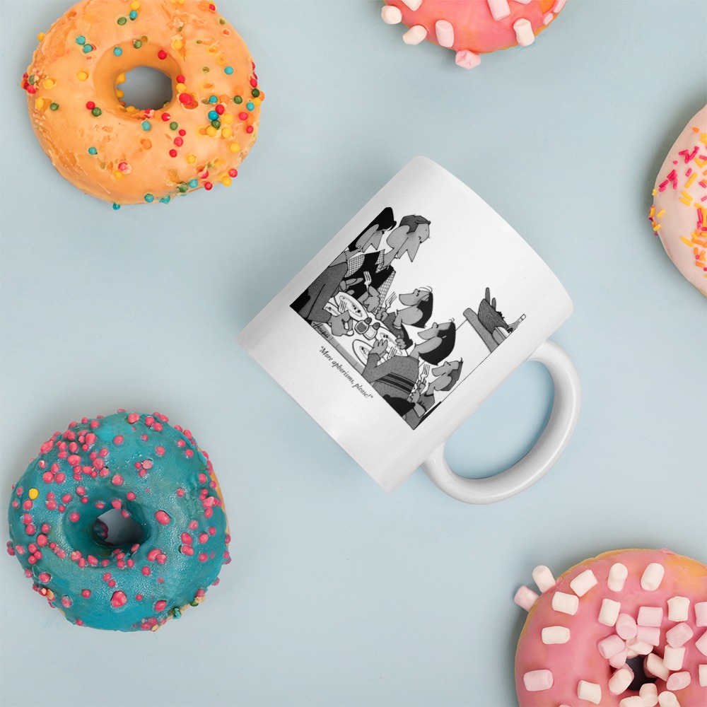 White Glossy Mug