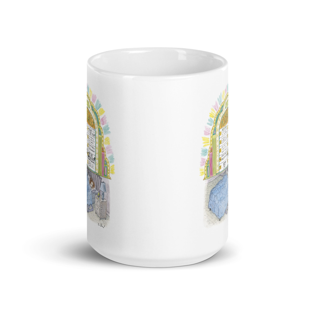 White Glossy Mug