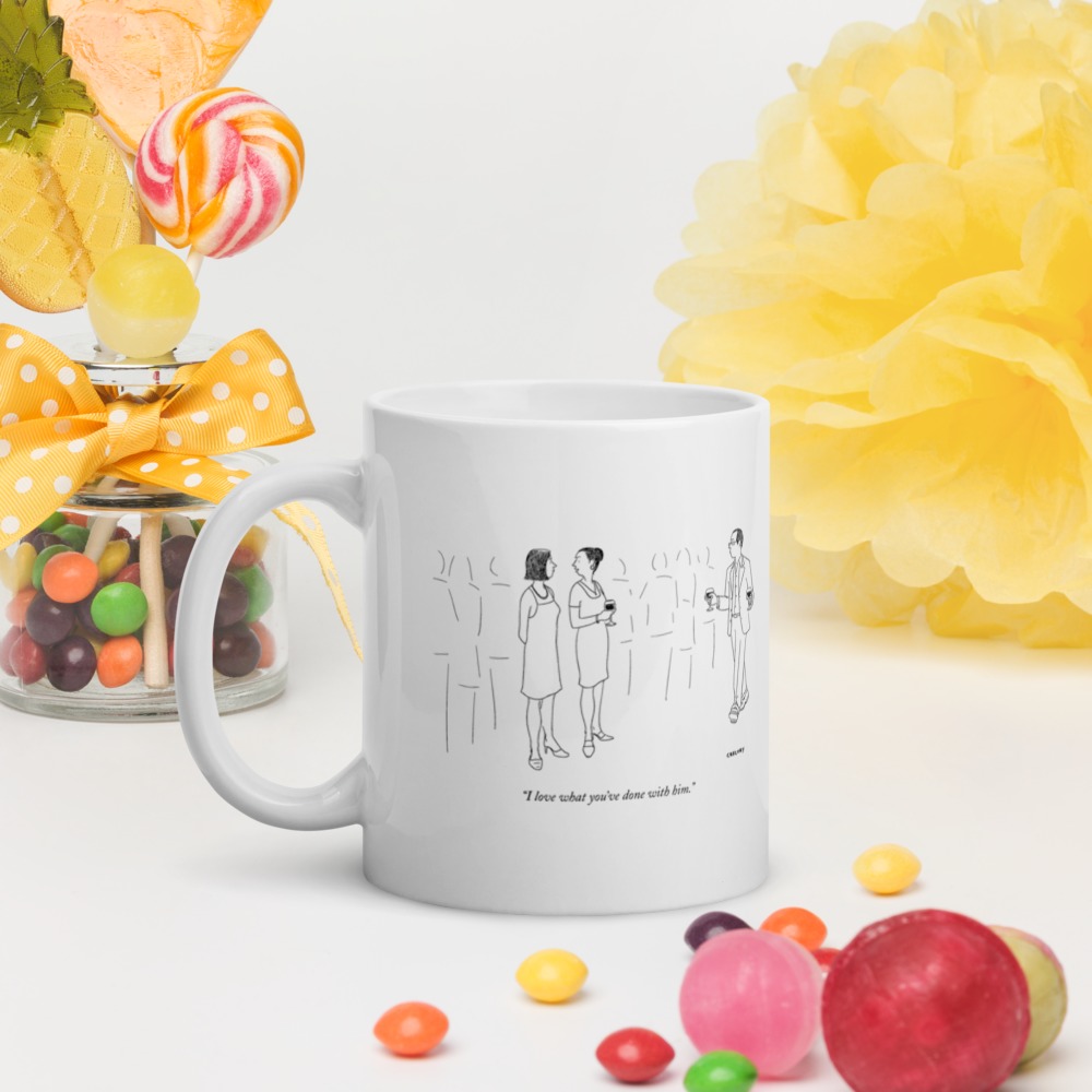 White Glossy Mug