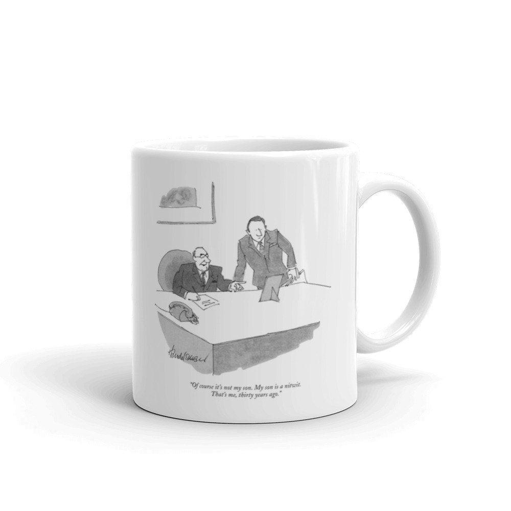 White Glossy Mug
