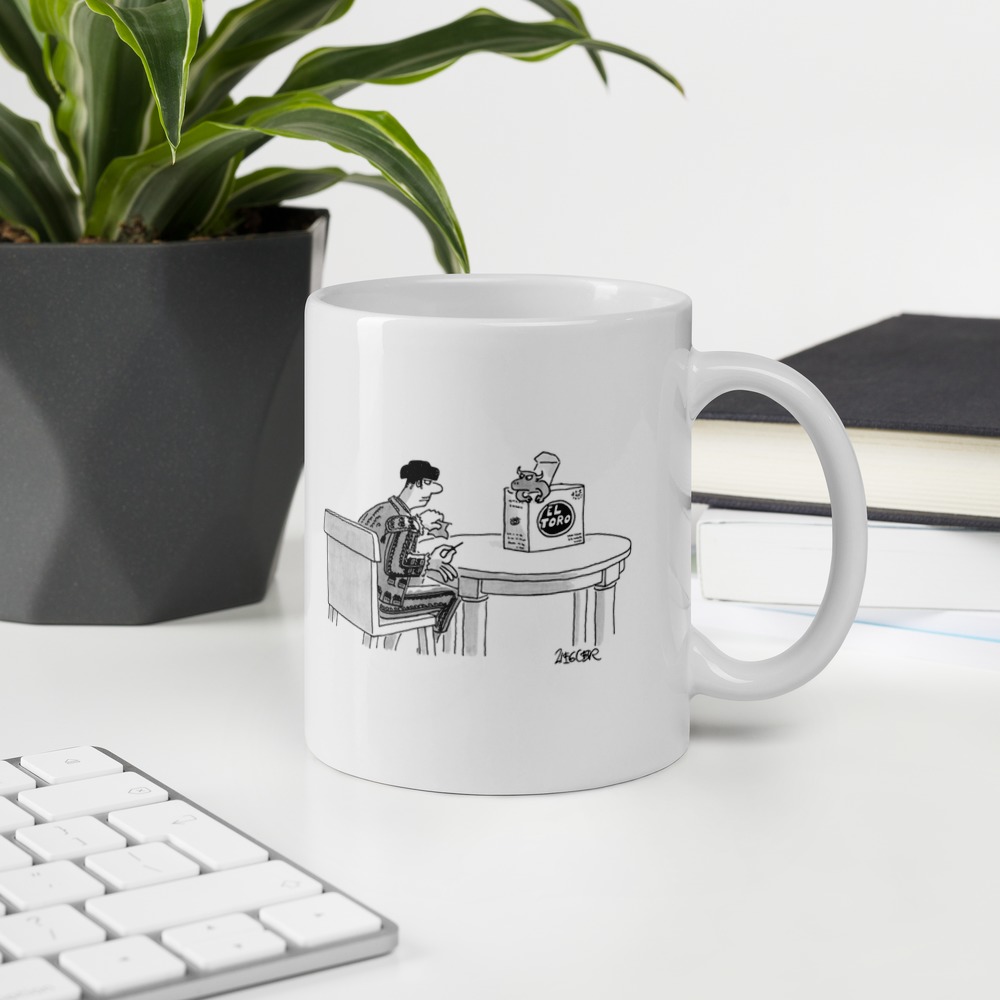 White Glossy Mug