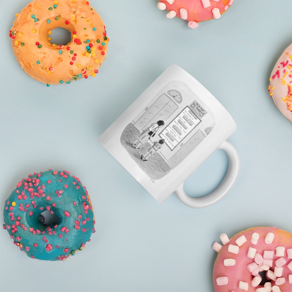 White Glossy Mug