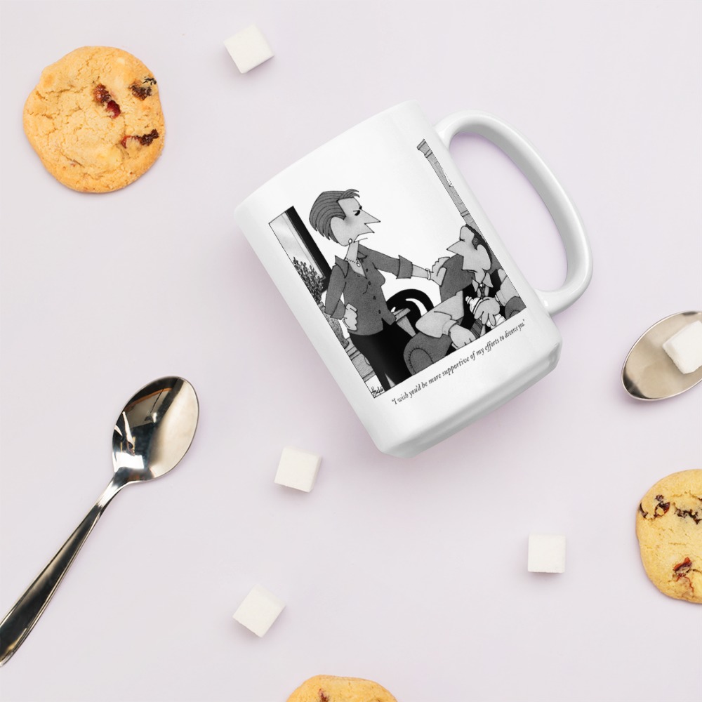 White Glossy Mug