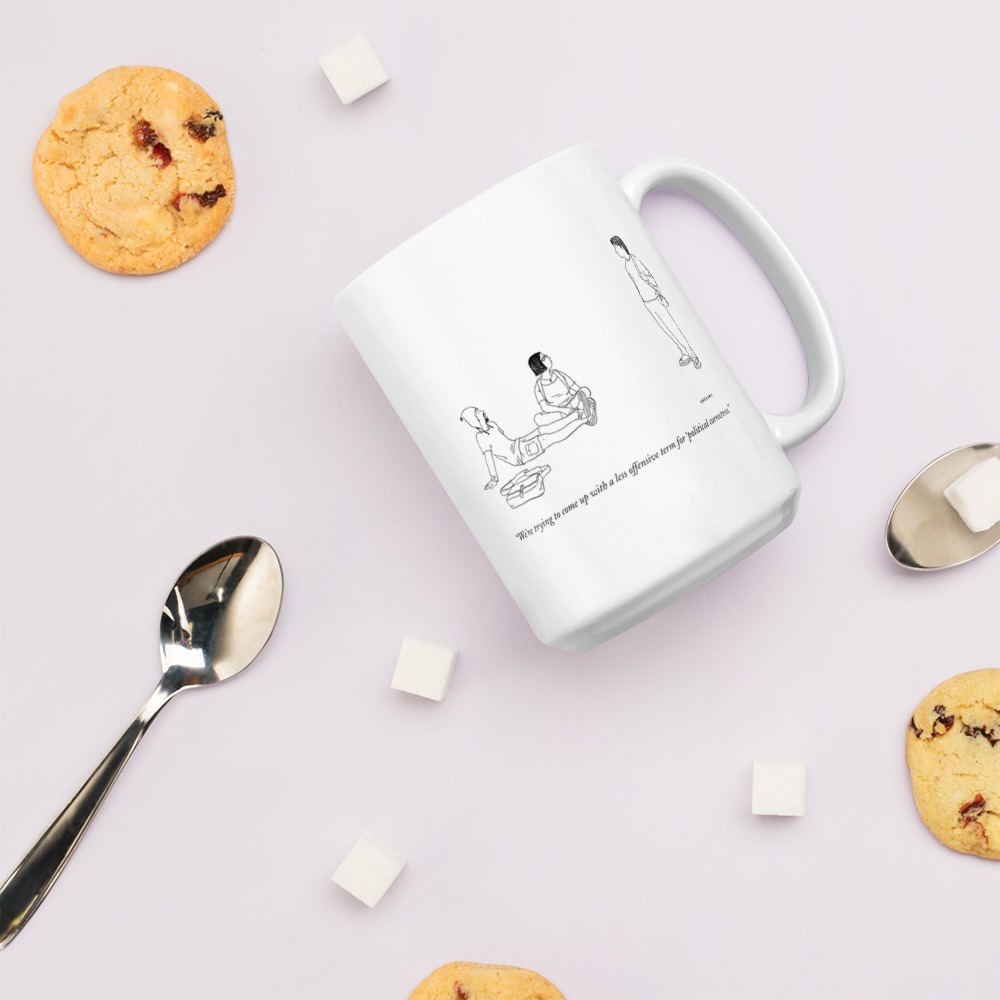 White Glossy Mug