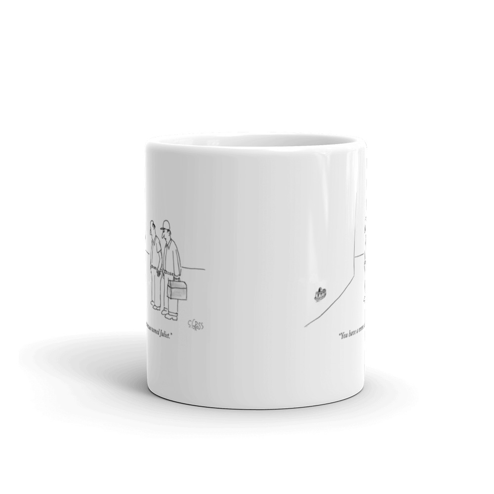 White Glossy Mug