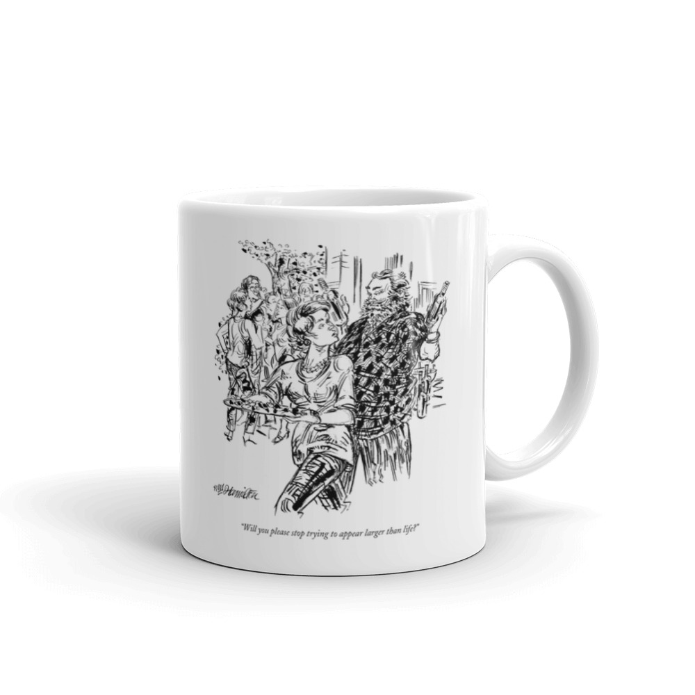 White Glossy Mug