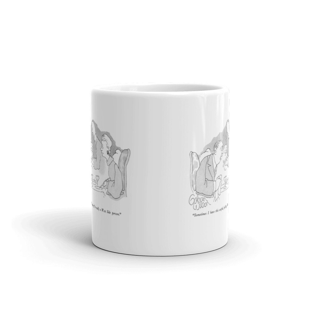 White Glossy Mug