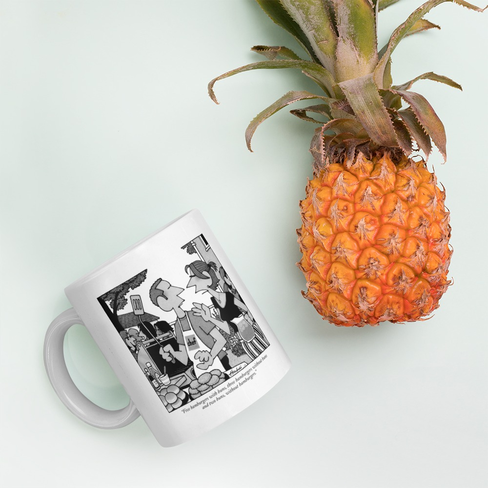 White Glossy Mug
