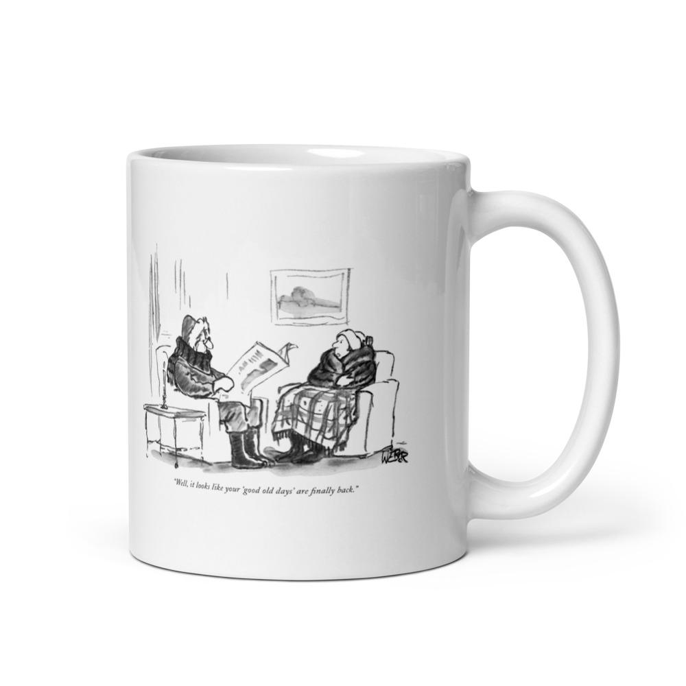 White Glossy Mug
