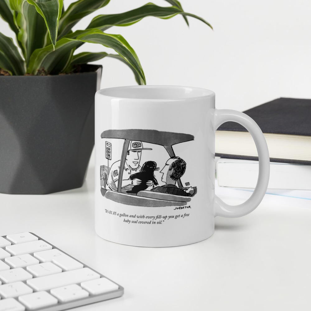 White Glossy Mug