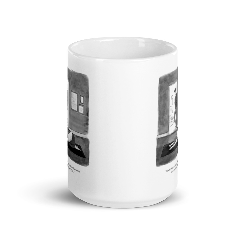 White Glossy Mug