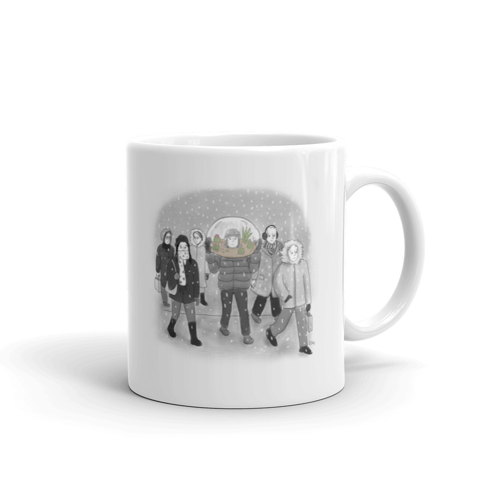 White Glossy Mug